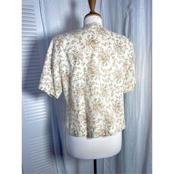 Alfred Dunner | Women’s | Blouses | Size 16 | Vintage Button Down Floral Blouse - Picture 4 of 5